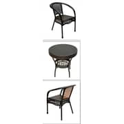 Galaxy Design Dinning Set (4 Chair & 1 Table) Dark Brown Colour Model - Gd-mhrc121+4.
