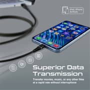 Promate PowerLine-Ai120 Charging Cable 1.2m Black