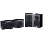 Yamaha Nsp150b 3 Pc Home Theater Speakers 2 Sides 1 Center - Black