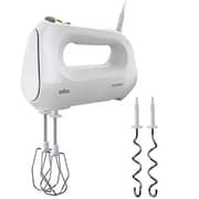 Braun MultiMix 1 Hand Mixer 400W, 4 Speed Settings, White – HM1010WH