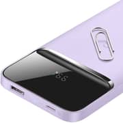 Baseus Magnetic Wireless Charging Power Bank 10000mAh Purple PPCX010005
