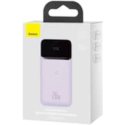 Baseus Magnetic Wireless Charging Power Bank 10000mAh Purple PPCX010005