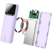 Baseus Magnetic Wireless Charging Power Bank 10000mAh Purple PPCX010005