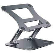 Smart Aluminium Laptop Stand Grey