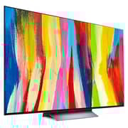 LG OLED77C26LA-AMAG OLED evo 4k Television C2 Series Cinema Screen Design Cinema HDR WebOS Smart AI ThinQ Pixel Dimming 77inch (2022 Model)
