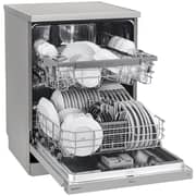 LG QuadWash Steam Dishwasher, 14 Place Settings, EasyRack Plus, Inverter Direct Drive, ThinQ - DFC532FP