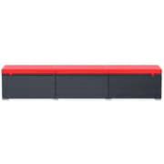 Vidaxl Sun Lounger With Cushion Poly Rattan Black