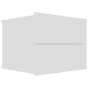 Vidaxl Bedside Cabinets 2 Pcs White 40x30x30 Cm Chipboard