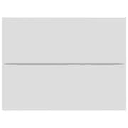 Vidaxl Bedside Cabinets 2 Pcs White 40x30x30 Cm Chipboard