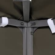 Vidaxl 2-tier Gazebo Top Cover 310 G/m² 3x3 M Taupe