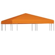 Vidaxl Gazebo Top Cover 310 G/m² 3x3 M Orange