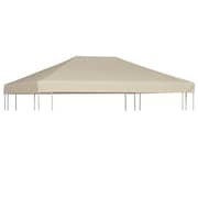 Vidaxl Gazebo Top Cover 310 G/m² 4x3 M Beige