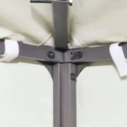 Vidaxl Gazebo Cover Canopy Replacement 310 G / M² Cream White 3 X 3 M