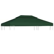 Vidaxl Gazebo Cover Canopy Replacement 310 G / M² Green 3 X 4 M