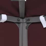 Vidaxl 2-tier Gazebo Top Cover 310 G/m² 4x3 M Bordeaux