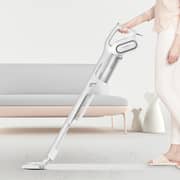 Deerma Dx700 2-in-1 Handheld Vacuum Cleaner With Large Capacity Dust Box Low Noise Triple Filter Vertical Dust Collector | 800ml | Multi-function - White