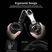 Lenovo HS25 Wired Over Ear Gaming Headphones Black