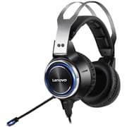 Lenovo HS25 Wired Over Ear Gaming Headphones Black