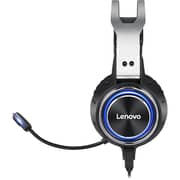Lenovo HS25 Wired Over Ear Gaming Headphones Black