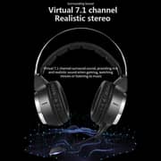 Lenovo HS25 Wired Over Ear Gaming Headphones Black