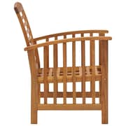 Vidaxl Garden Chairs 2 Pcs Solid Acacia Wood