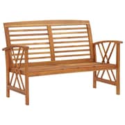 Vidaxl Garden Bench 119 Cm Solid Acacia Wood