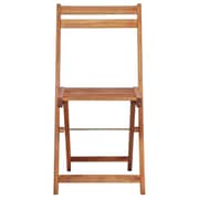 Vidaxl Outdoor Bistro Chairs 2 Pcs Solid Acacia Wood