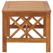 Vidaxl Coffee Table 102x50x43 Cm Solid Acacia Wood