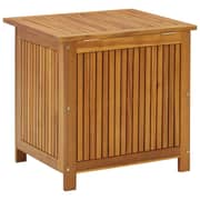 Vidaxl Garden Storage Box 60x50x58 Cm Solid Acacia Wood