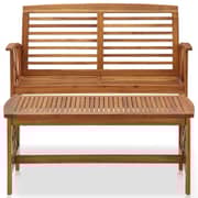Vidaxl 2 Piece Garden Lounge Set Solid Acacia Wood
