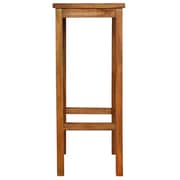 Vidaxl Bar Chairs 2 Pcs Solid Acacia Wood