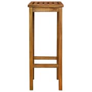 Vidaxl Bar Chairs 2 Pcs Solid Acacia Wood