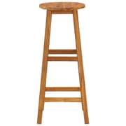 Vidaxl Bar Stools 6 Pcs Solid Acacia Wood