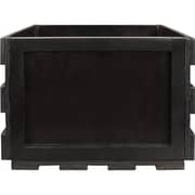 Crosley AC1004A-BK Record Storage Crate Black