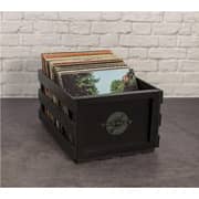 Crosley AC1004A-BK Record Storage Crate Black