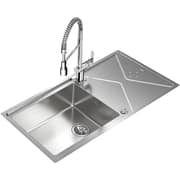 TEKA Reversible Stainless Steel Sink One Bowl + Drainer - Brooklyn 60 M-XP 1