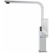 TEKA Single Lever Kitchen Tap With Slim Swivel High Spout And Cube Body Brooklyn Bky 915