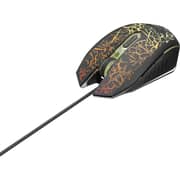 Lazor Tap X Braided Wired Cable Mouse GM03C Black