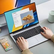 Huawei MateBook D16 (2022) Laptop - 12th Gen / Intel Core i5-12450H / 16inch WUXGA / 8GB RAM / 512GB SSD / Shared Intel UHD Graphics / Windows 11 Home / English & Arabic Keyboard / Mystic Silver / Middle East Version - [RLEF-X]