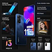 Xiaomi Redmi Note 11 Pro Plus 8GB 256GB Dual Sim 5G Smartphone Mirage Blue - India Version