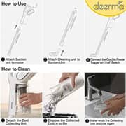 Deerma Mini Handheld Vacuum Cleaner Silver DX700