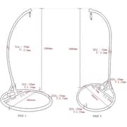 Galaxy Design Rattan Hanging Chair (swing Chair) (brown)
