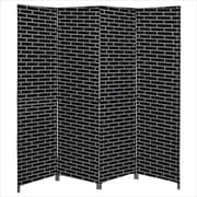 Galaxy Design Room Divider Partition Color Black & White Size ( L X W X H ) 200 x 4 x 180 Cm Model ( Pf-4 )