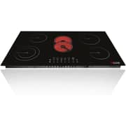 Milton 5 Burners Built-in Hob Ceramic Electric Vitro Glass 4 High-light Cook Zone, Front Touch Control Panel Black MHV905B - 1 Year Warranty