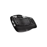 Logitech Mk550 Wireless Wave Keyboard And Mouse Combo Ergonomic Wave Design