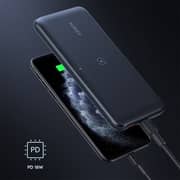 Aukey Power Bank 10000mAh Black PB-WL02