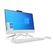 HP (2020) All-in-One Desktop - 11th Gen / Intel Core i5-1135G7 / 21.5inch FHD / 512GB SSD / 16GB RAM / Windows 10 Home / Silver - [22-DF1001NE]