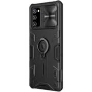 Nilkin Camshield Armor Case Black Galaxy Note 20
