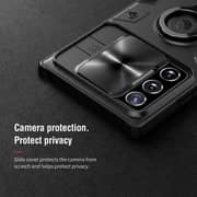Nilkin Camshield Armor Case Black Galaxy Note 20