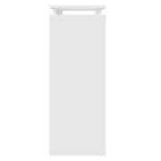 Vidaxl Console Table White 80x30x80 Cm Engineered Wood
